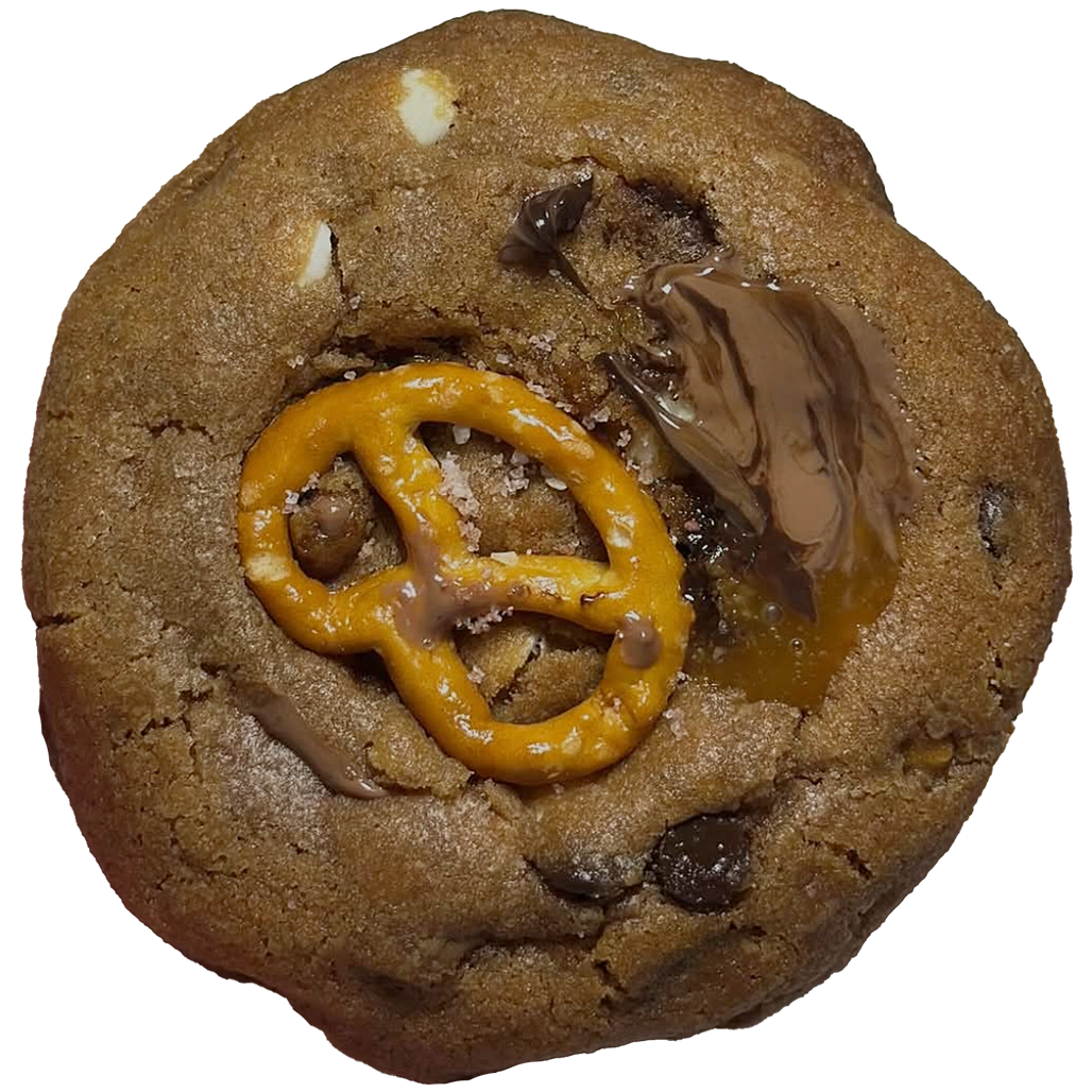 Toffee Pretzel Chocolate Chip Cookie